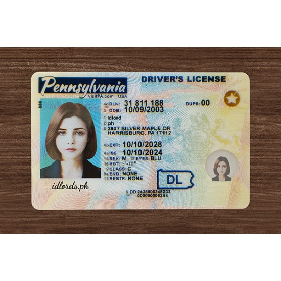 Pennsylvania (PA) Fake ID (2025 Version)